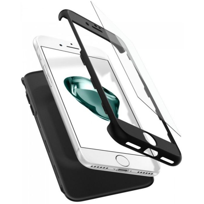 Чехол Spigen (042CS21098) для iPhone 7 Thin Fit 360, черный