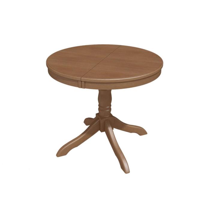 Обеденный стол "Медведь", 850/1150х850х750 мм, цвет дуб