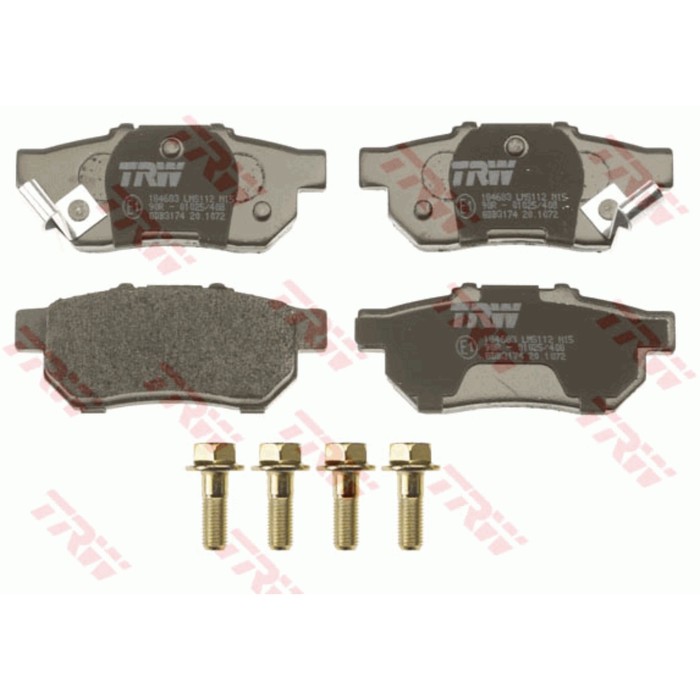 Колодки тормозные TRW GDB3174