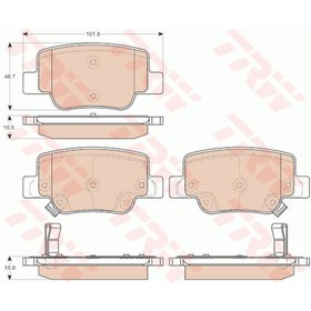 

Колодки тормозные TRW GDB3547