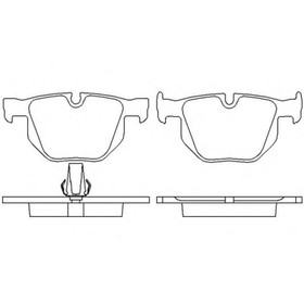 

Колодки тормозные Brembo P06033