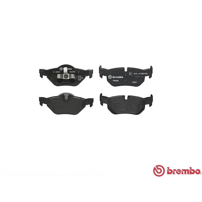 Колодки тормозные BREMBO P06038