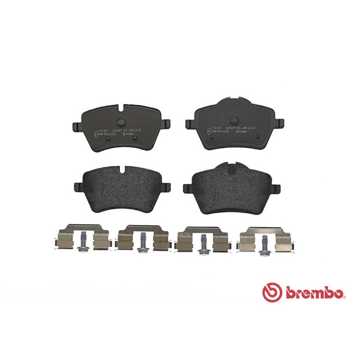 Колодки тормозные BREMBO P06051