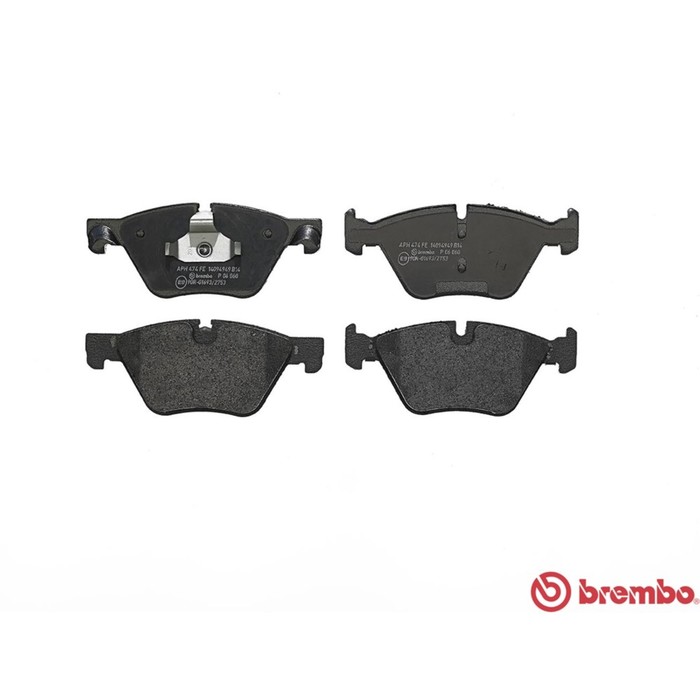 Колодки тормозные BREMBO P06060