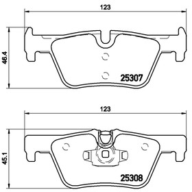 

Колодки тормозные BREMBO P06071
