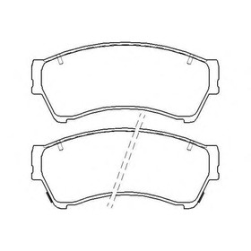 

Колодки тормозные Brembo P49039