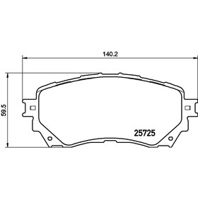 

Колодки тормозные BREMBO P49048