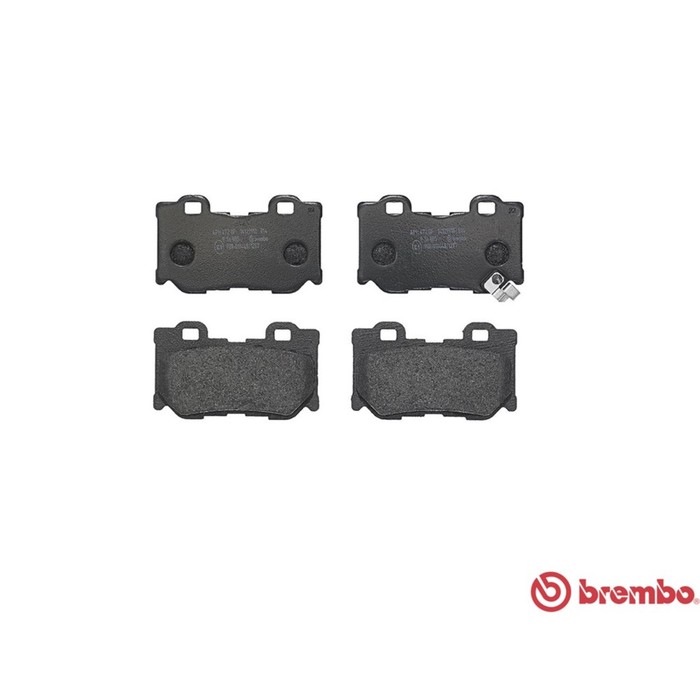 Колодки тормозные BREMBO P56085