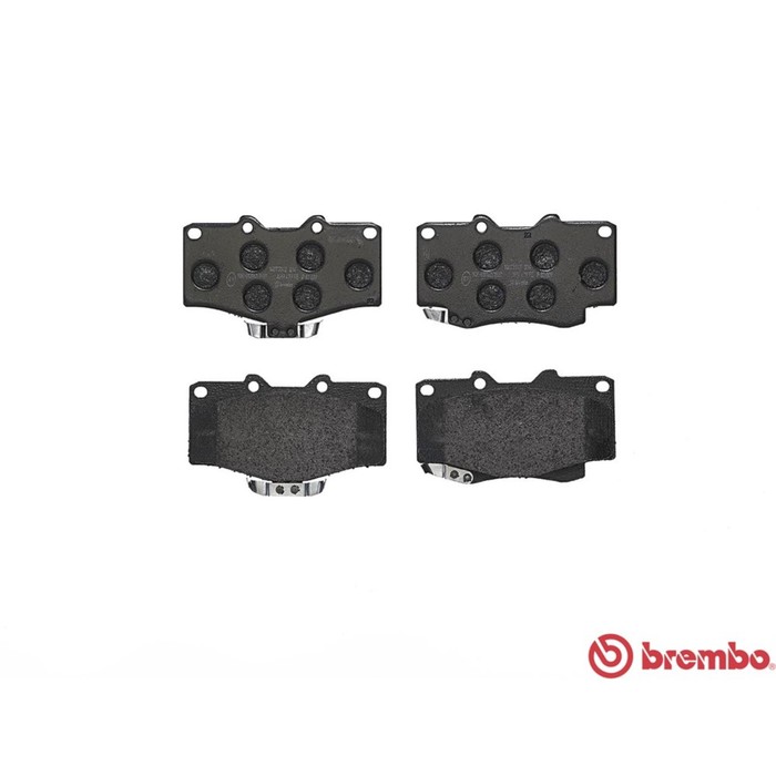 Колодки тормозные BREMBO P83009