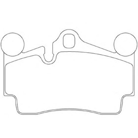 

Колодки тормозные Brembo P85070