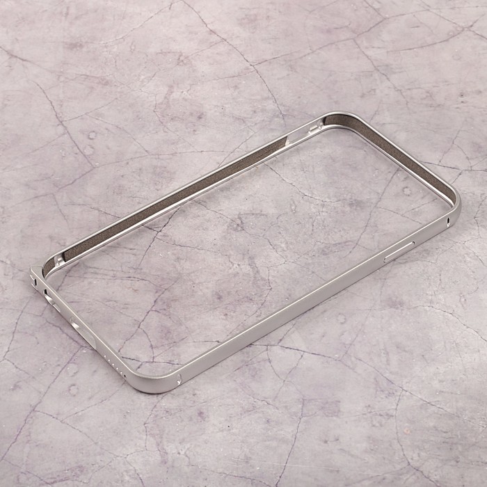 Чехол DEPPA Alum Bumper iPhone 6, серебряный