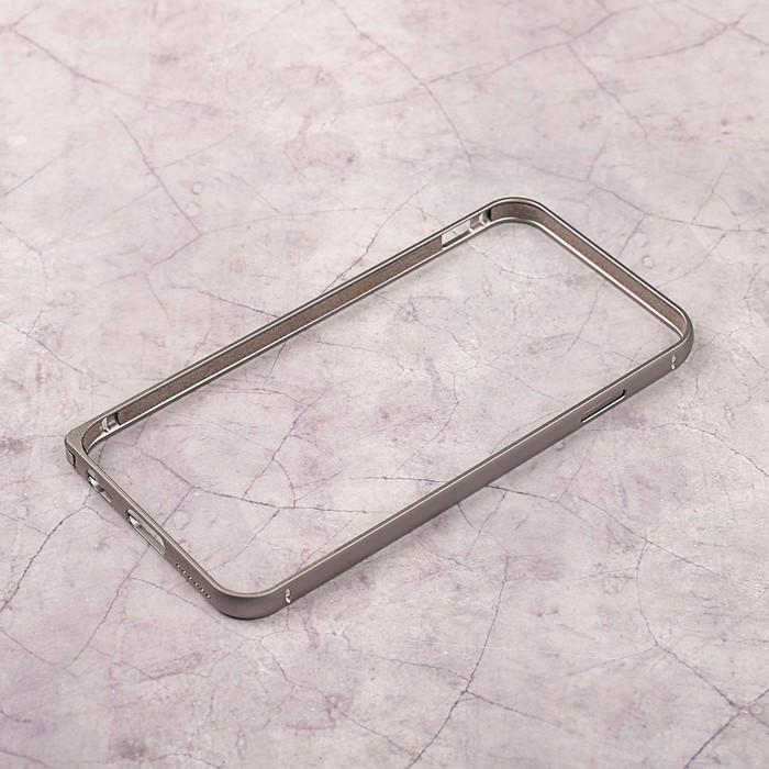 Чехол DEPPA Alum Bumper iPhone 6, графитовый