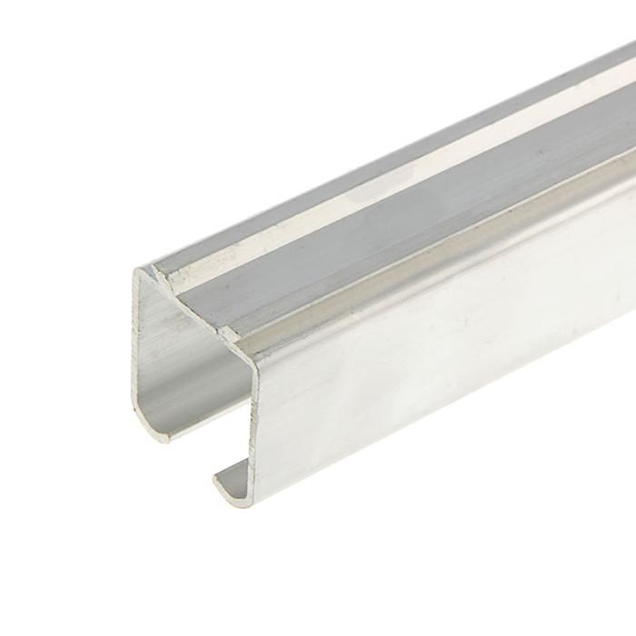 Направляющие для раздвижных дверей MORELLI TRACK 2M, L=2 м, верхняя