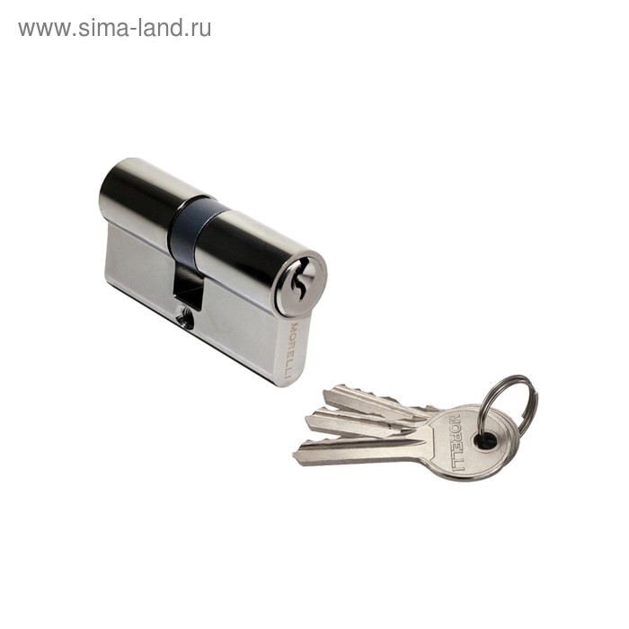 

Цилиндровый механизм MORELLI 60C BN, L=60 мм, цвет черный никель