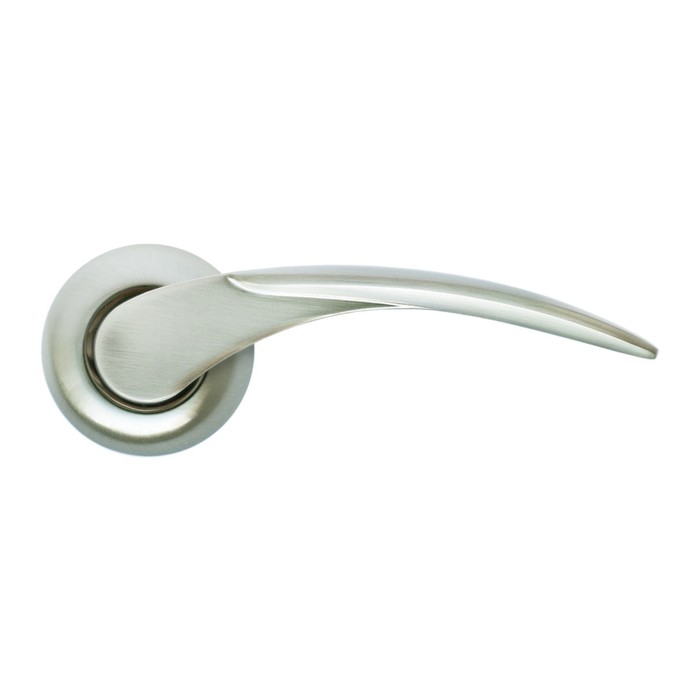 Ручка дверная RUCETTI RAP 5 SN, цвет белый никель