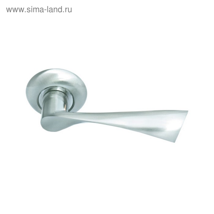 Ручка дверная MORELLI DIY MH-01 SN, цвет белый никель