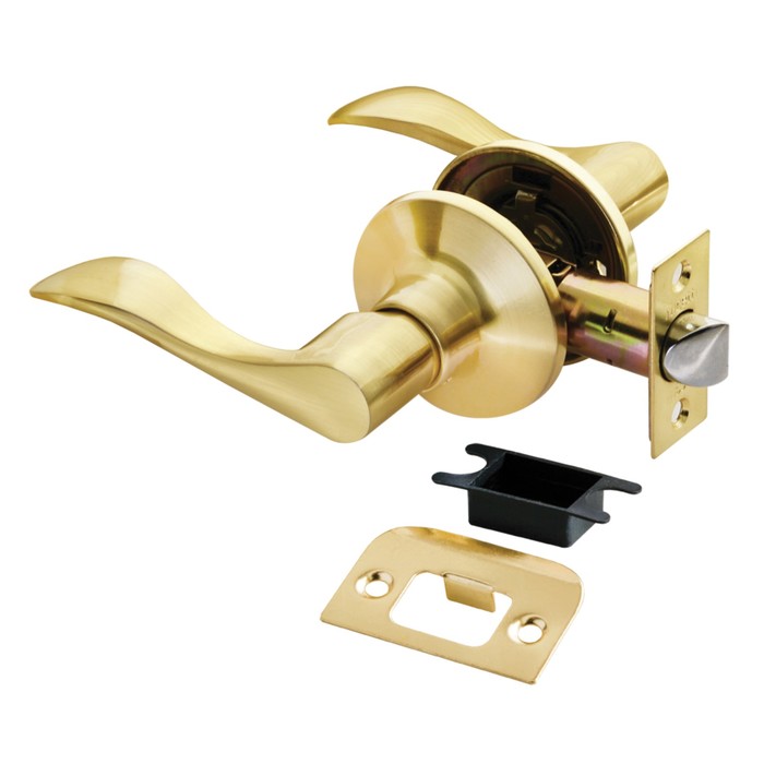 Ручка защелка фалевая RUCETTI HK-03 SG, цвет матовое золото