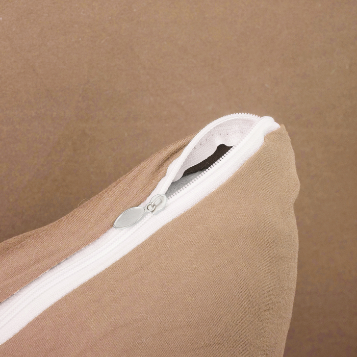 Чехол для мягкой мебели Collorista,2-х местный диван,наволочка 40*40 см в ПОДАРОК,бежевый