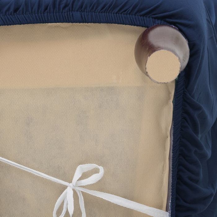 Чехол для мягкой мебели Collorista,3-х местный диван,наволочка 40*40 см в ПОДАРОК,тёмн.синий 24809