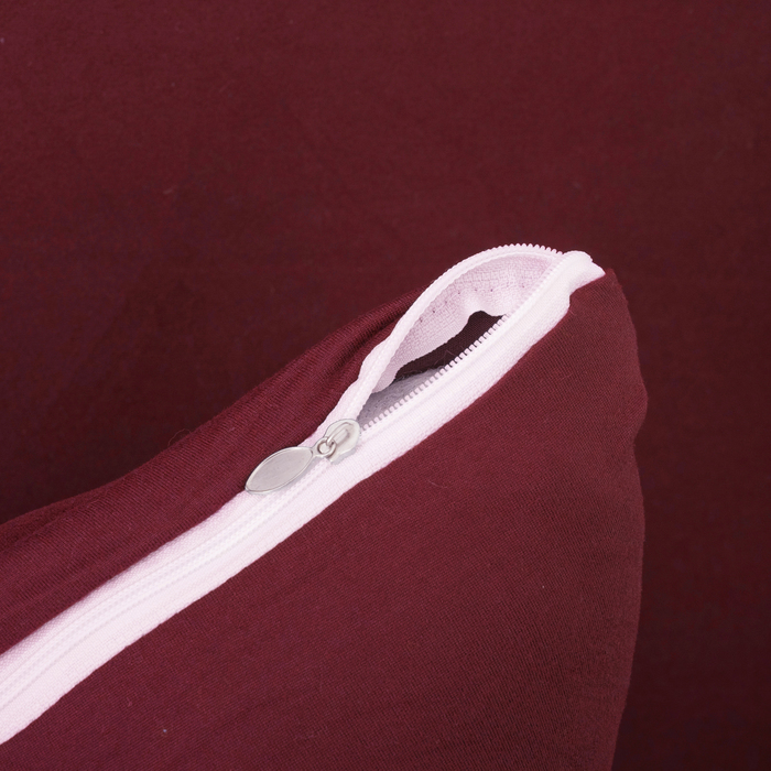 Чехол для мягкой мебели Collorista,4-х местный диван,наволочка 40*40 см в ПОДАРОК,бордовый