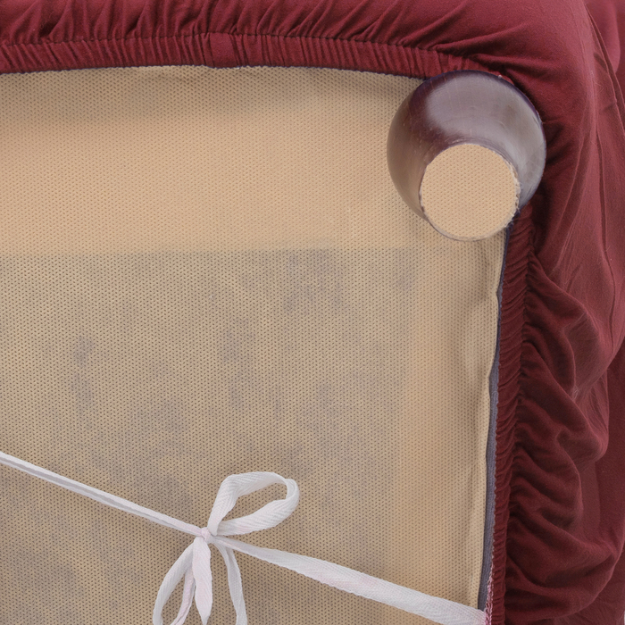 Чехол для мягкой мебели Collorista,4-х местный диван,наволочка 40*40 см в ПОДАРОК,бордовый