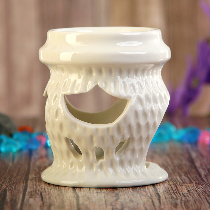 Аромалампа керамика "Сердце" МИКС 9х8х8 см