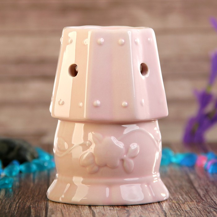 Аромалампа керамика "Настольная лампа" МИКС 12х8,5х8,5 см