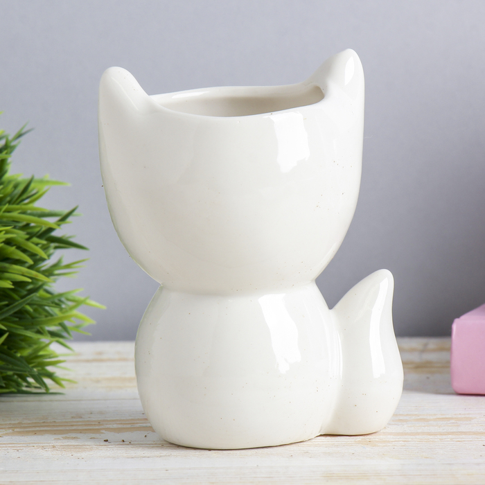 Растущая трава керамика "Лисёнок" 9х8х6 см