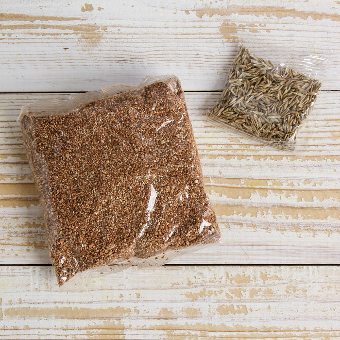 Растущая трава керамика "Ёжик" 5,5х9х8 см