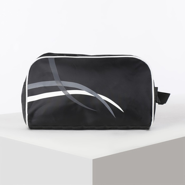 Сумка для обуви Крисс, 33*15*18, 1 отд на молнии, черный