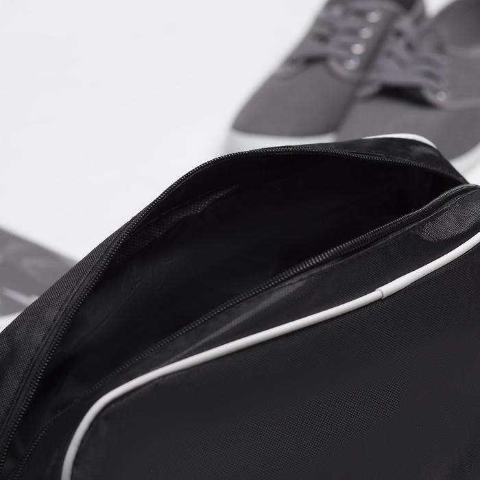 Сумка для обуви Крисс, 33*15*18, 1 отд на молнии, якро-синий