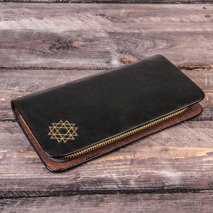 Кошелек в подарочной коробке "Моему любимому", экокожа