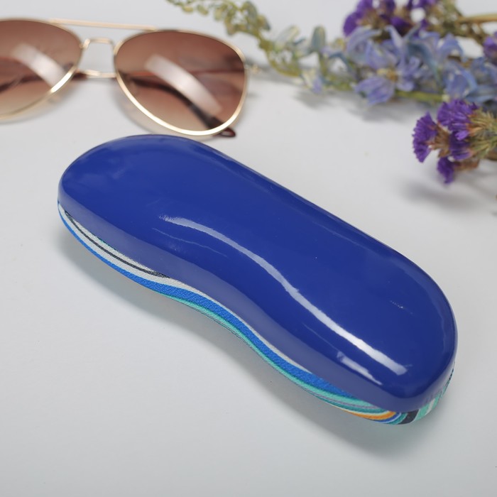 Футляр для очков Тайлер, 16*3*5,5, 1 отдел, синий