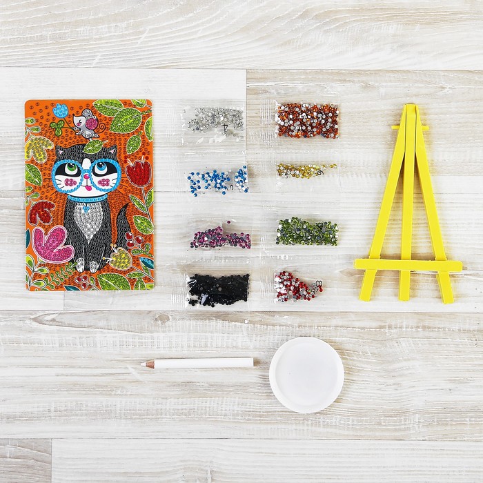 Алмазные узоры Merlin Cat