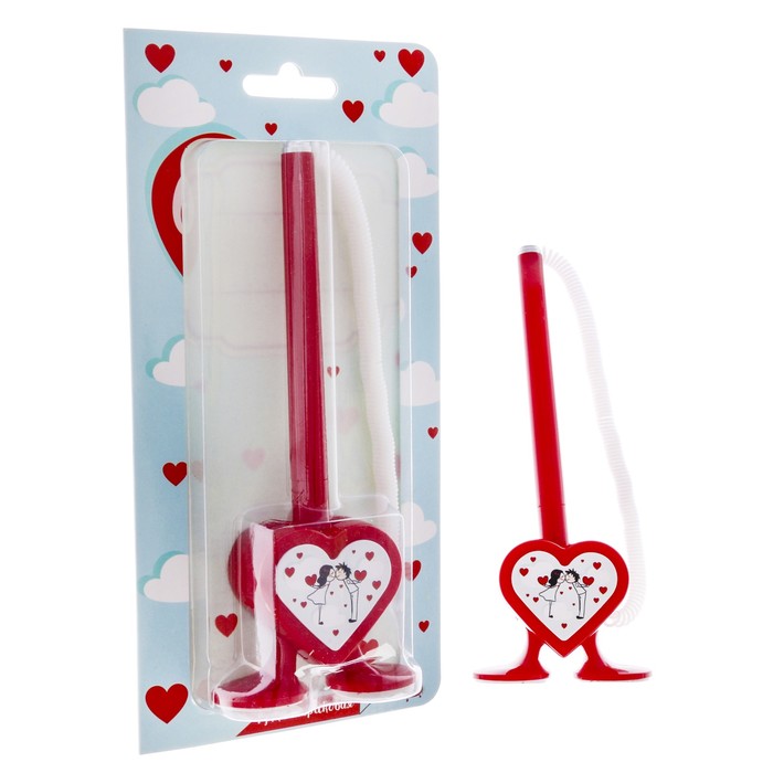 Фигурная ручка "С любовью" на подставке