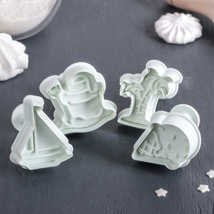 Набор плунжеров кондитерских "Отпуск", 4 шт