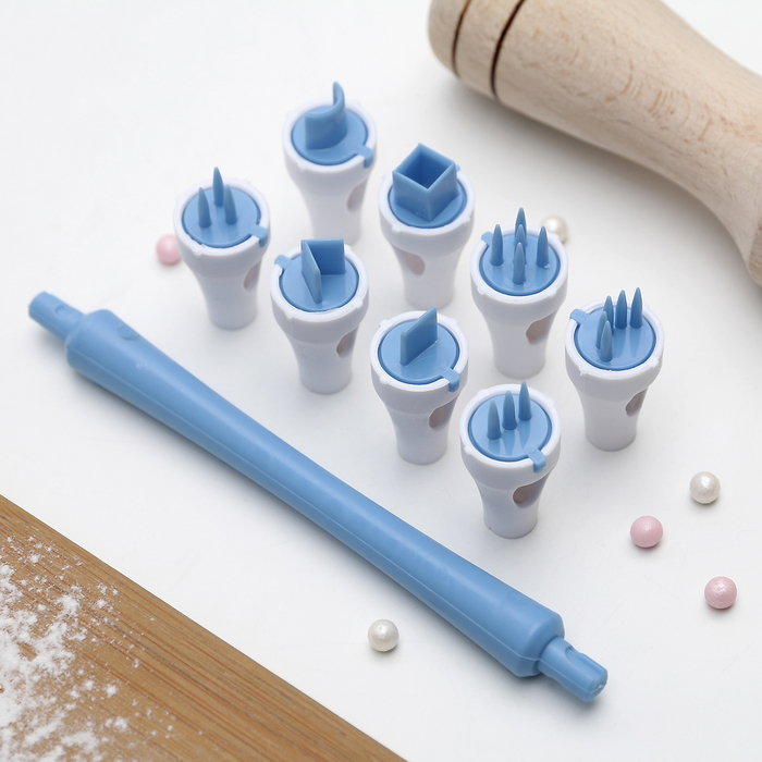 Набор для украшения кондитерских изделий 10 предметов