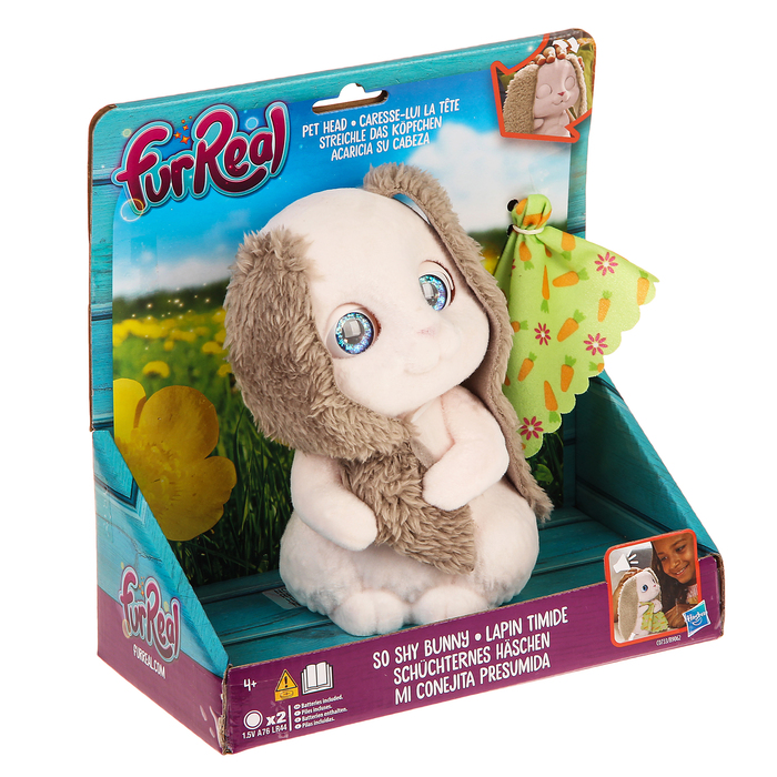 Интерактивная игрушка "Пушистый друг: забавный кролик"