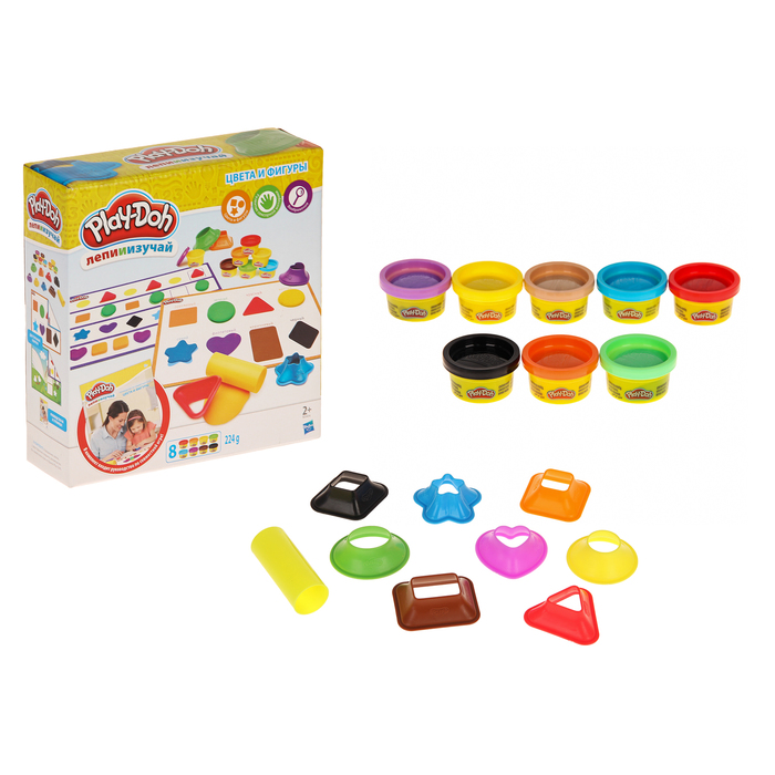 Игровой набор для лепки Play - Doh &quot;Цвета и фигуры&quot;
