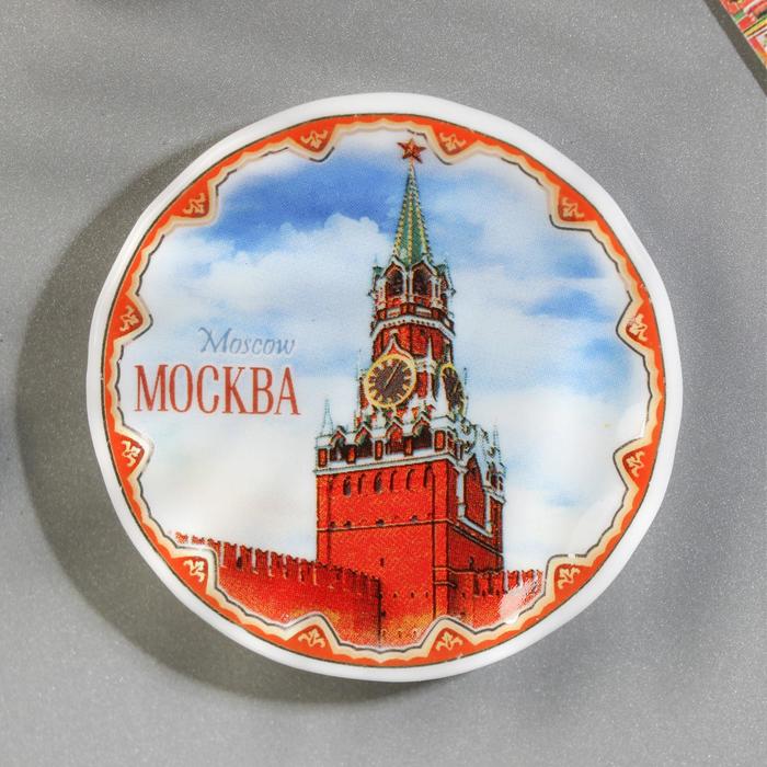 Магнит-тарелочка «Москва»
