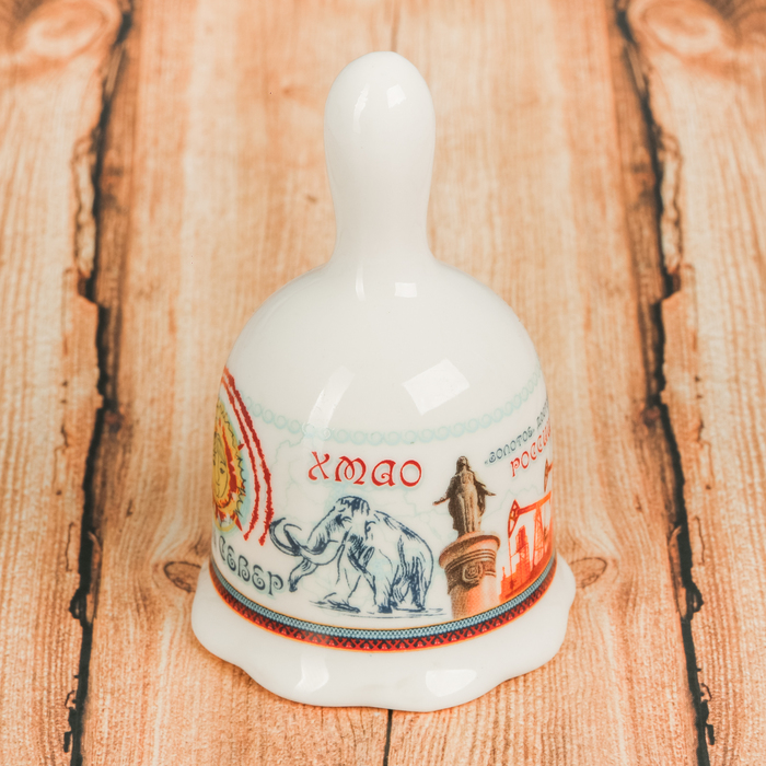 Колокольчик «Мой СЕВЕР», 5.5 х 9.5 см