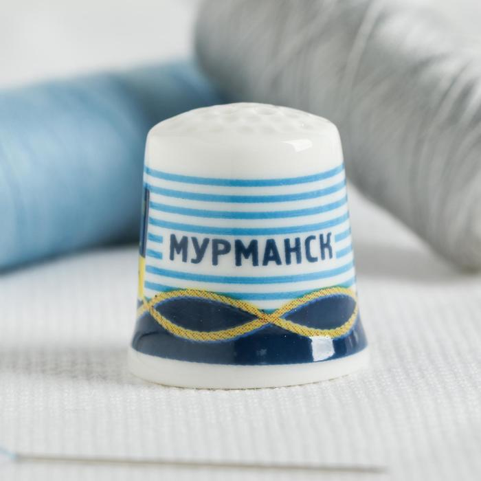 

Напёрсток сувенирный «Мурманск», керамика