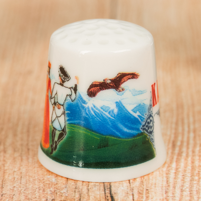 Наперсток «Кавказ», 2,4 х 2,4 см