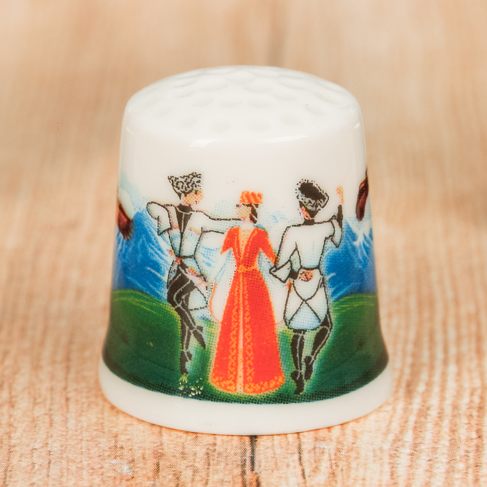 Наперсток «Кавказ», 2,4 х 2,4 см