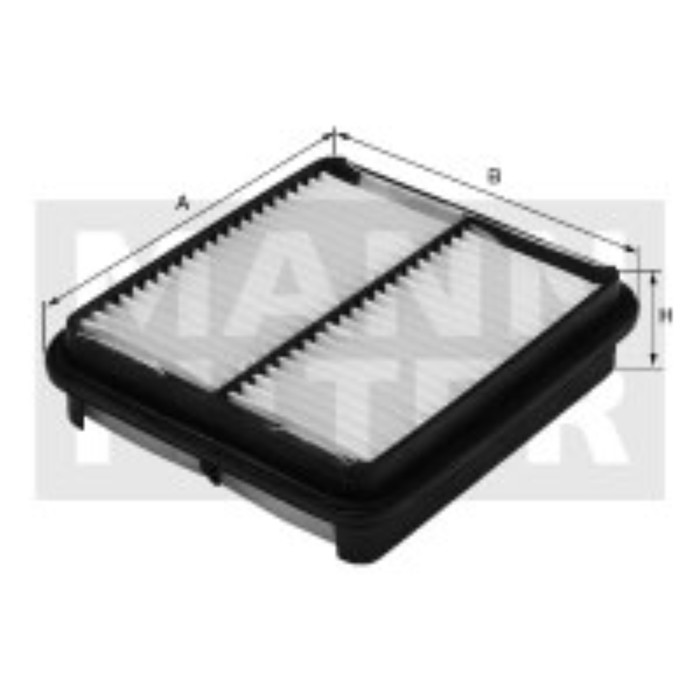 Фильтр воздушный MANN-FILTER C22015