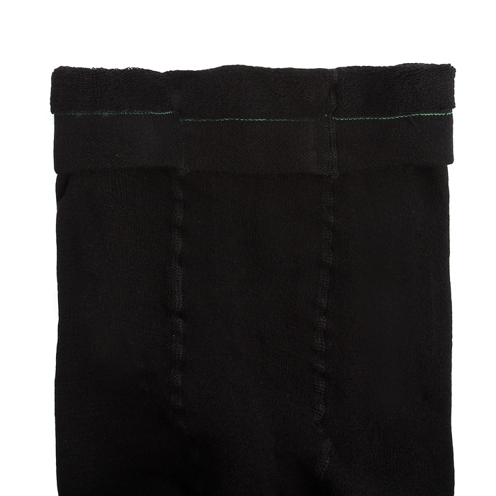Колготки теплые женские ЭРА Cotton 150 цвет чёрный, р-р 3