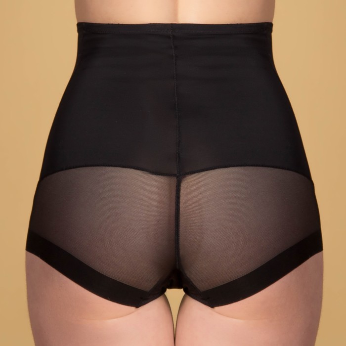 Трусы высокие корректирующие ONLITOP Invisible, размер 44-46, цвет чёрный