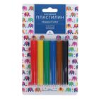 Пластилин мягкий (восковой) 6 цветов, 100 г, BrunoVisconti Multicolor, в блистере Пластилин мягкий (восковой) 6 цветов, 100 г, BrunoVisconti Multicolor, в блистере