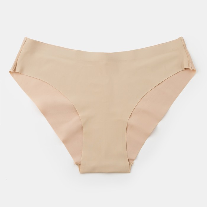 Трусы бесшовные ONLITOP Invisible classic, размер 46-48 (L), цвет бежевый