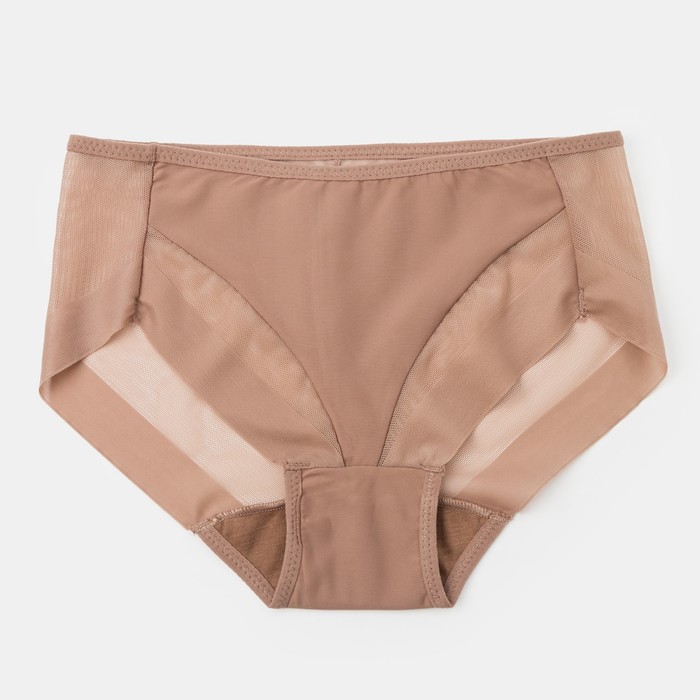 Трусы бесшовные ONLITOP Invisible midi, размер 42-44 (S), цвет шоколадный